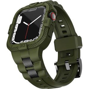 Compatible with Apple Watch Band 45mm Series 7/ Series 8 Case Bumper, Sport Men